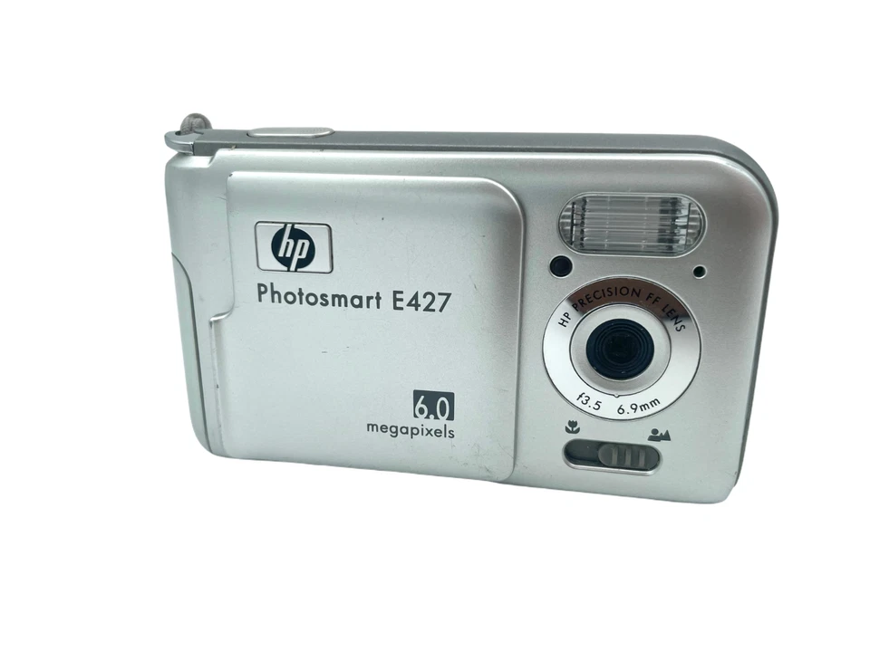 HP PhotoSmart E427 6.0MP Digital Camera Won’t Turn On/ For Parts or Repair As-Is - Image 3 of 4