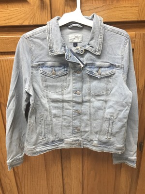 universal thread black denim jacket