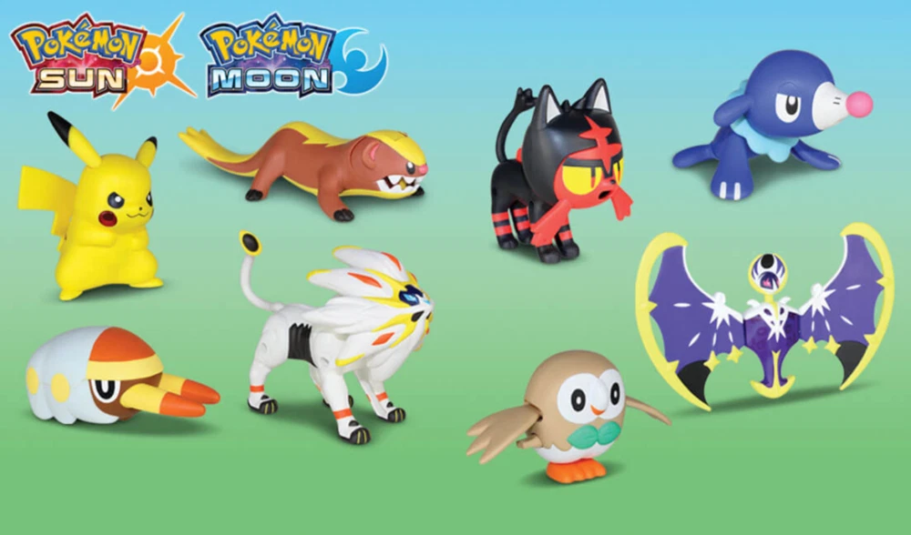 Pokemon figures mcdonalds 2025