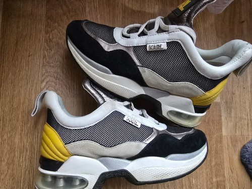 Karl Lagerfeld Sneaker Gr. 37 grau Leder - Bild 2 von 2