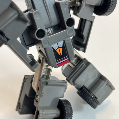 1984 Bandai Vintage GoBots MRT-41 Scratch Transformer Toy Gray SUV Bronco Car - Picture 9 of 20