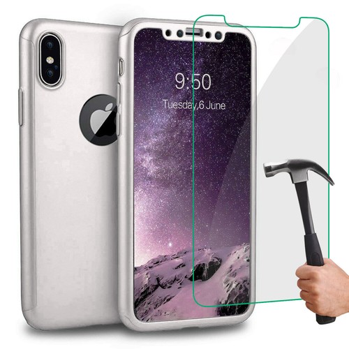 COQUE ETUI 360 pour iPhone 6 7 8 5 XR XS MAX 11 12 PRO PROTECTION VERRE TREMPE - Photo 8/23