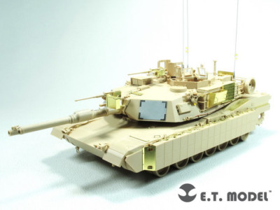 ET Model E35284 1/35 US M1A1 AIM, M1A1 TUSK Detail Up Set for Meng Model TS-032