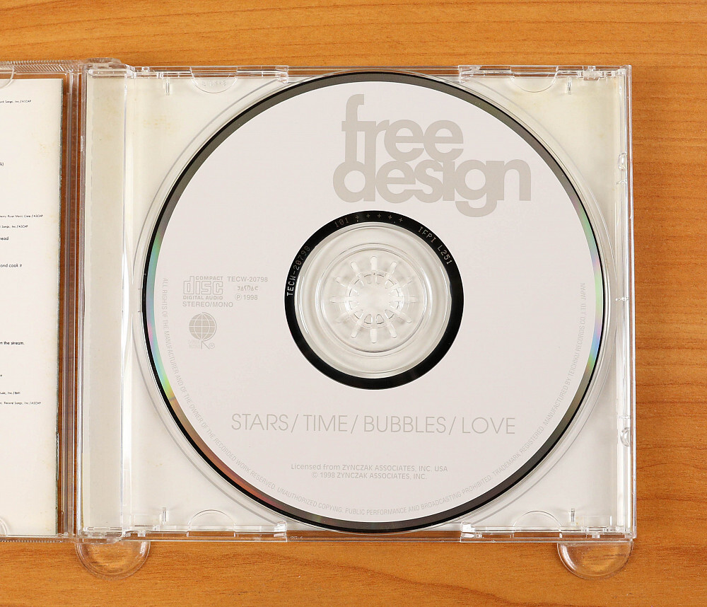 The Free Design - Stars / Time / Bubbles / Love CD (Japan 1998
