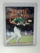 Matt Olson 2019 Topps Finest Baseball - Blue Chips - Oakland Athletics