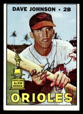 1967 Topps Davey Johnson Baltimore Orioles #363 EX (MC) XX6251