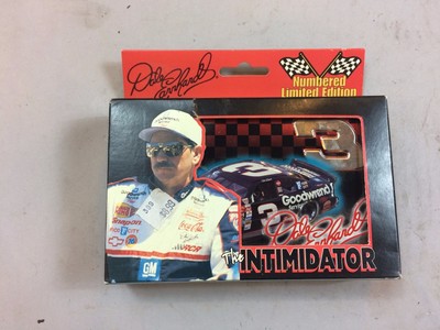 DALE EARNHARDT INTIMIDATOR 3 NASCAR COLLECTIBLE PLAYING CARDS IN
