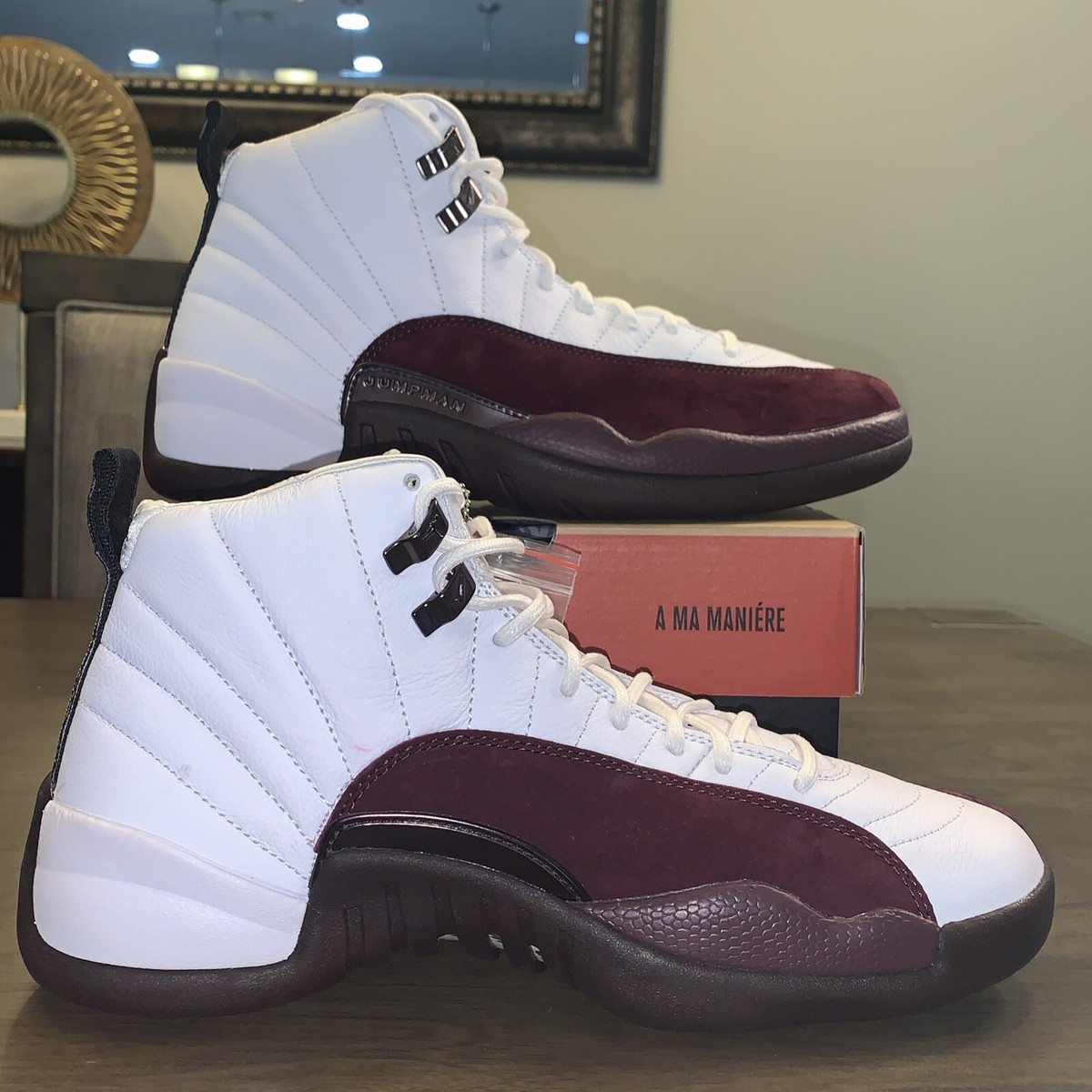A Ma Maniere × Nike Air Jordan 12 Retro SP DV6989-100 A Ma Maniere x Nike WMN Air Jordan Retro XII 12 White