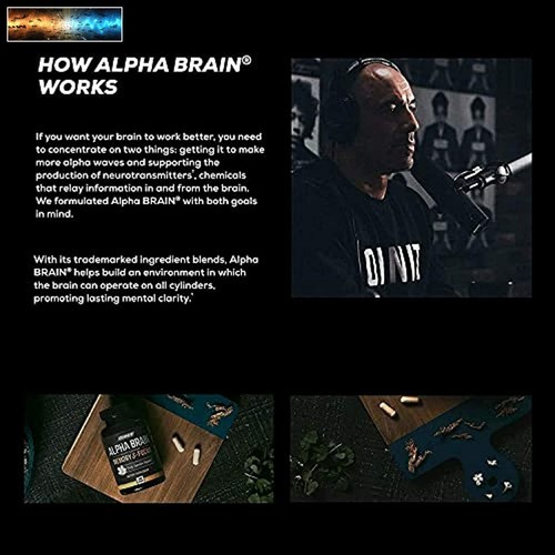 ONNIT Alpha Brain (90ct) - Premium Nootropic Brain Supplement - Focus, Concentra - Picture 6 of 6