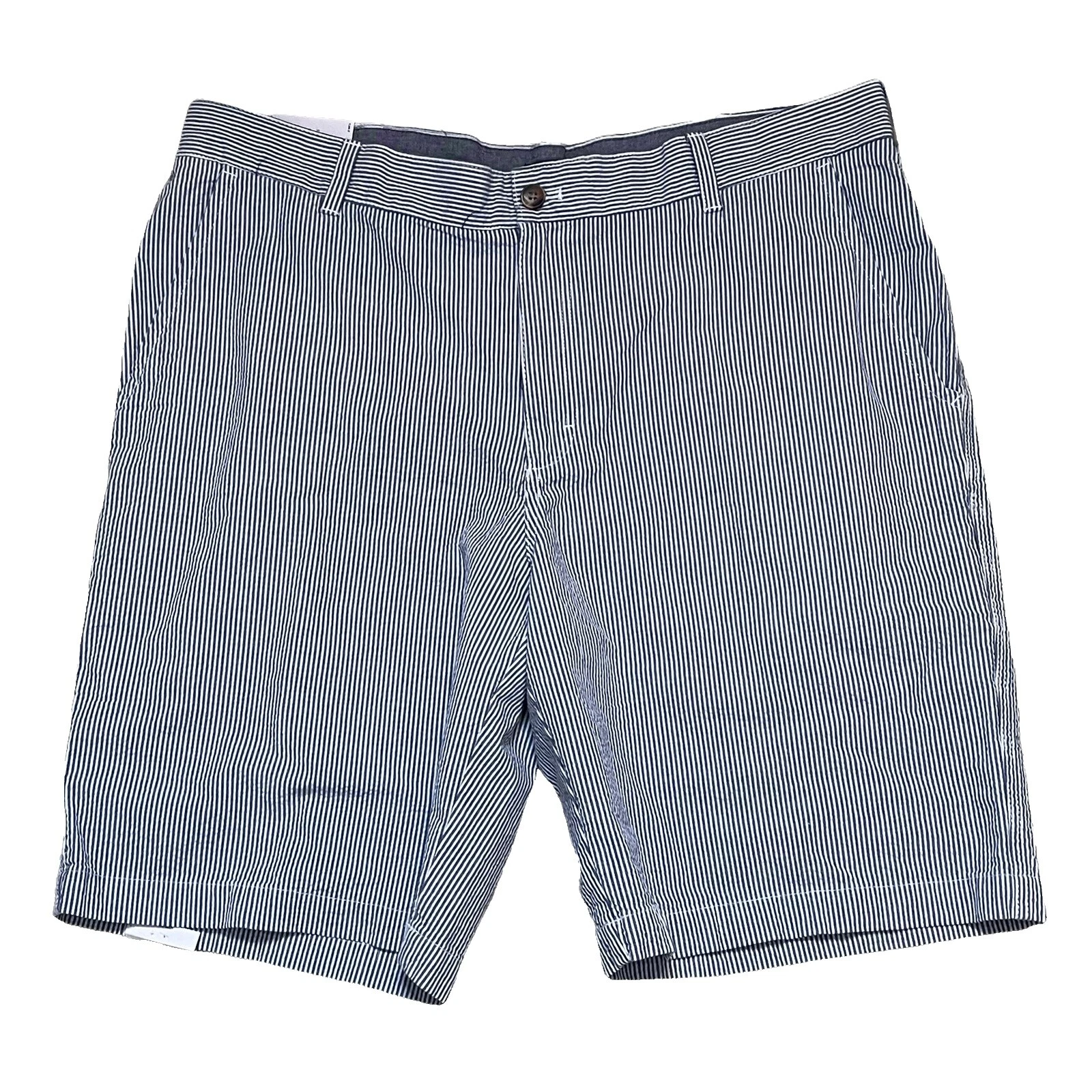 Pantalones cortos a rayas de algodón IZOD para hombres