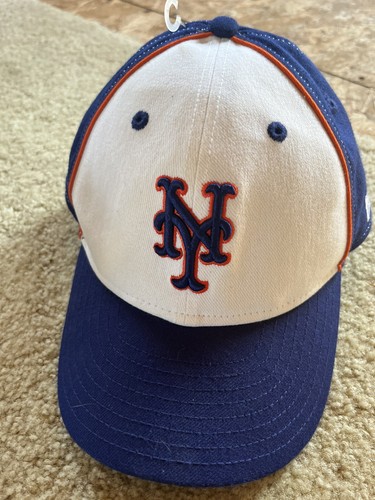 New Era MLB Cap New York Mets On Field Fitted Game Hat Royal Blue 7 1/8 - Picture 3 of 5