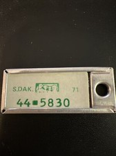 1971 Tag Keychain License PlateDisabled American Veterans South Dakota 44 5830