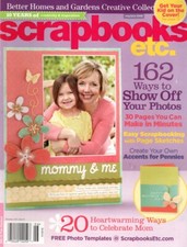 Scrapbooks etc. - Magazine - May/June 2009