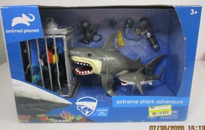 animal planet extreme shark adventure playset