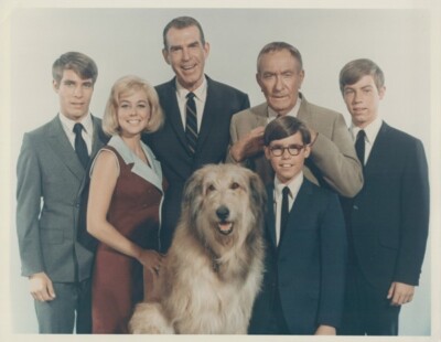 My Three Sons original CBS 7x9 inch TV color photo Fred MacMurray and cast