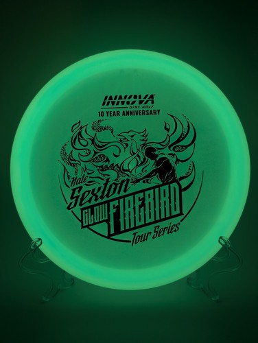 2024 Innova Nate Sexton Proto Color Glow Firebird - 10 Year Anniversary - 174g - Picture 2 of 4