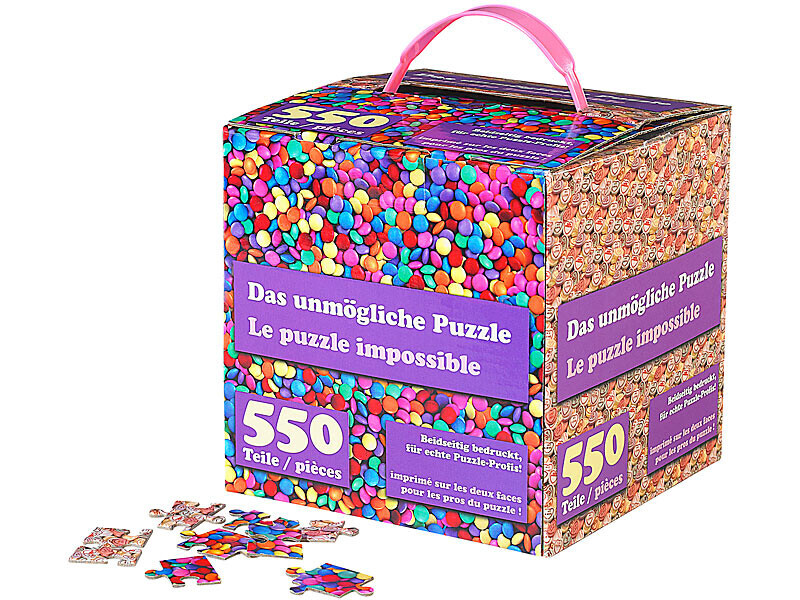 Puzzle de l Impossible Infactory casse-tête transparent adulte expert