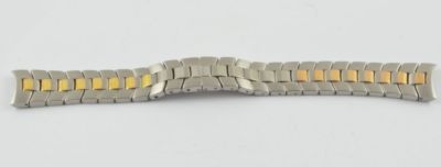 Ebel Classic Sport Steel/Gold Bracelet 16Mm Steel Like New