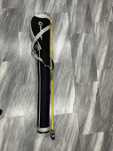 TaylorMade Weekend Sunday Golf Range Bag Black & Gray - Picture 15 of 19