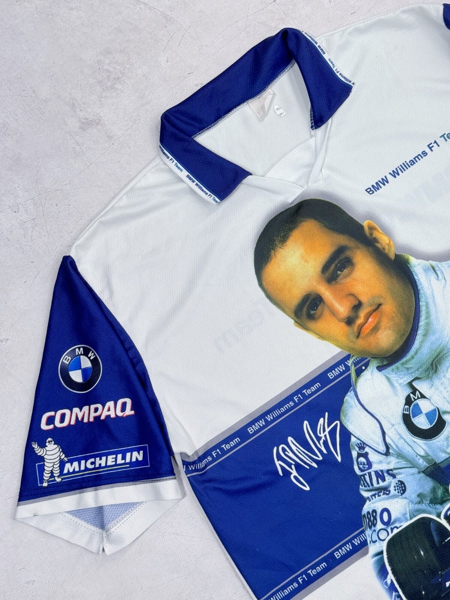 Vintage BMW Williams F1 Team T-Shirt J.P. MONTOYA size
