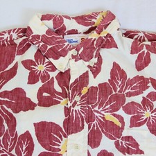 Reyn Spooner USC Trojans Hawaiian Shirt L Football Team University Southern CA