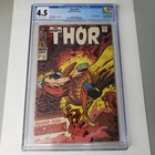 Thor #157 CGC 4.5 OWTW Pages Mangog Appearance Marvel Comics 1968