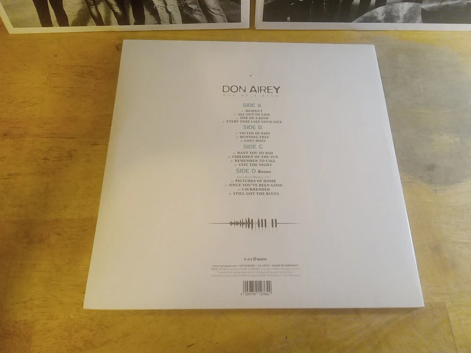 Don Airey ONE OF A KIND / 2 LP import Germany Rainbow/Deep Purple Nm - Image 4 of 4