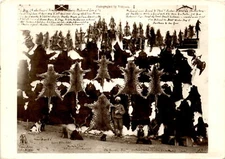 Vishinath, hunting expedition, April 1904, April 1905, Zol Postcard