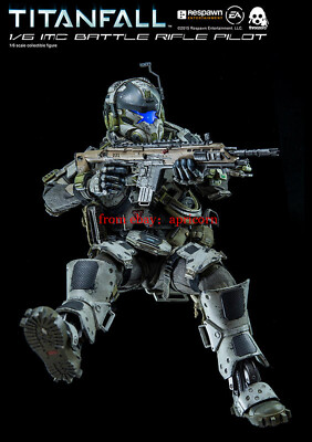 threezero TITANFALL バトルパイロット フィギュア 1/6 Threezero Titanfall Imc Battle Rifle Pilot 1/6 Action Figure