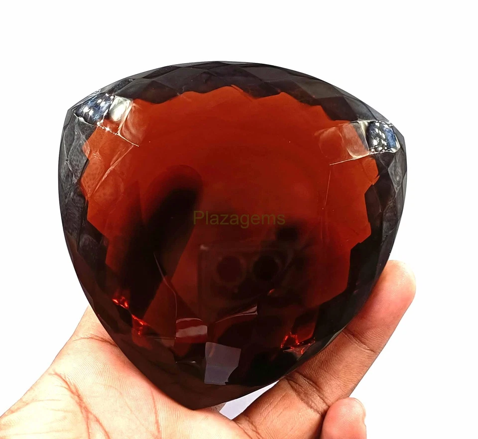 LABORATORIO CULTIVADO CERTIFICADO 2975 CT ENORME CITRINO NARANJA BILLÓN CORTE PIEDRA PRECIOSA SUELTA 4JKK Foto 3 de 4