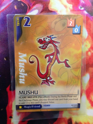 Kingdom Hearts - Break of Dawn "Mushu" 55/162 X1 | eBay