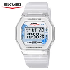 SKMEI Men Sport Watch Boy Girl Digital Watch LED Digital Countdown Wristwatch