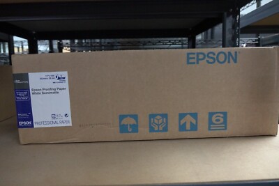 Epson Commercial Proofing White Semimatte Inkjet Paper - 17'' x 100' Roll