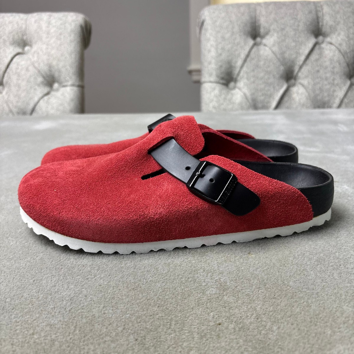 Birkenstock Boston Red Birkenstock X Concepts Boston Women's Size - Main Image
