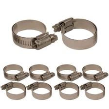 16 Lined Worm Gear Clamp Works With Flexfab 1 Silicone Heater Hose 5526-100 16 Lined Worm Gear Clamp Works With Flexfab 1 Silicone Heater Hose 5526-100