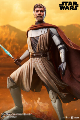 SIDESHOW General Obi-Wan Kenobi Star Wars Mythos Statue MINT