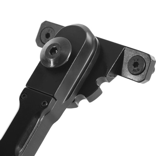For M-lok 7.5" - 9" Hunting Tactical Rifle Bipod Lightweight Adjustable Black - Picture 12 of 24