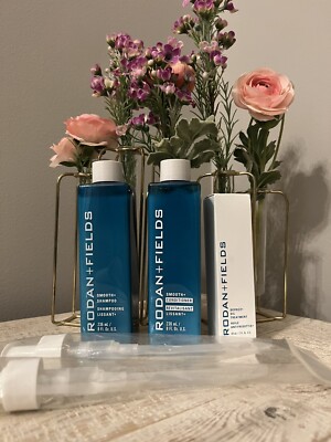 Rodan + Fields Smooth+ Regimen Hair Shampoo Conditioner & Defrizz