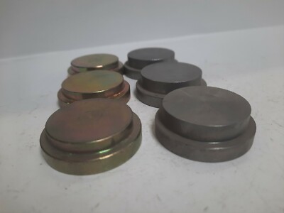 Threadless Plug ASSORTED LOT OF THREADLESS PLUGS, STEE, YELLOW ZINC, LOT OF 6 | eBay