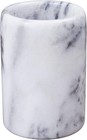 Creative Home Natural Marble Spa Collection Tumbler Toothbrush Holder Makeup