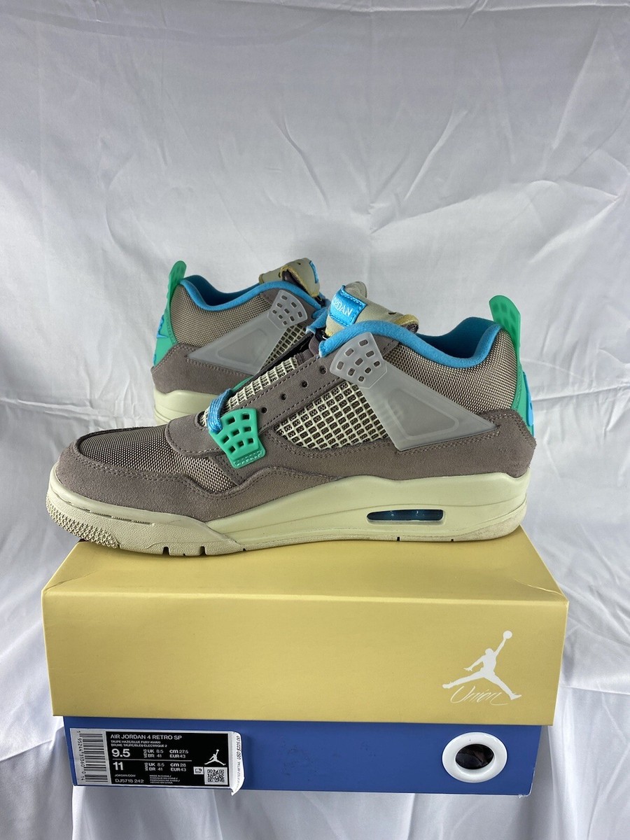 UNION × NIKE AIR JORDAN 4TAUPE HAZE 30cm Jordan 4 Retro SP 30th Anniversary Union Taupe Haze Men's