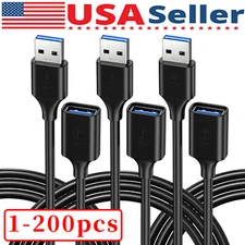 USB3.0 Extension Cable High Speed Extender Cord Adapter TypeA Male to Female Lot