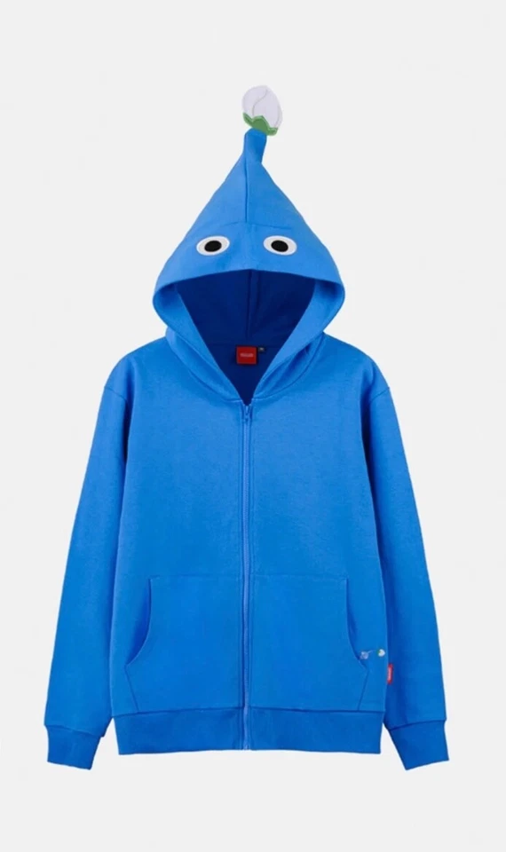PIKMIN Sudadera con Capucha Nintendo Oficial Limitada Nueva Talla S,M,L,XL Niños 100 130 NUEVO Japón Foto 2 de 4