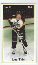 1985-86 Brandon Wheat Kings (WHL) Lee Trim