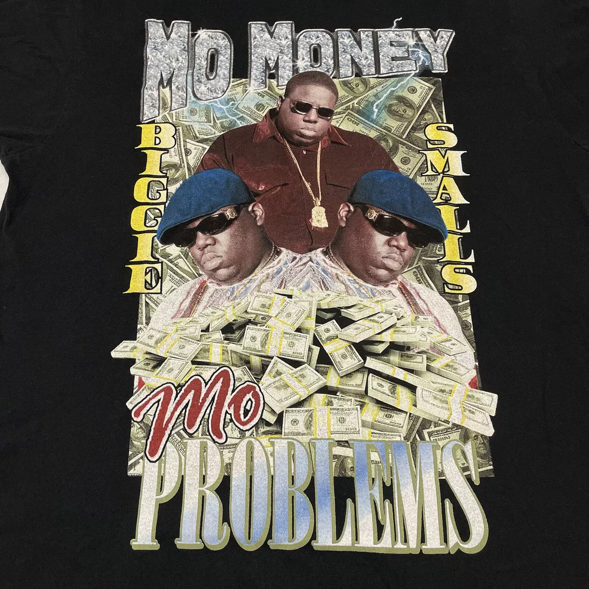 Notorious B.I.G Large T-Shirt Hip Hop Icon Rap Gangsta West Coast Biggie  Smalls