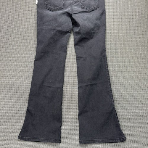 Time and Tru Women's Mid Rise Bootcut Black Wash Denim Jeans Regular Size 12 - Picture 12 of 16