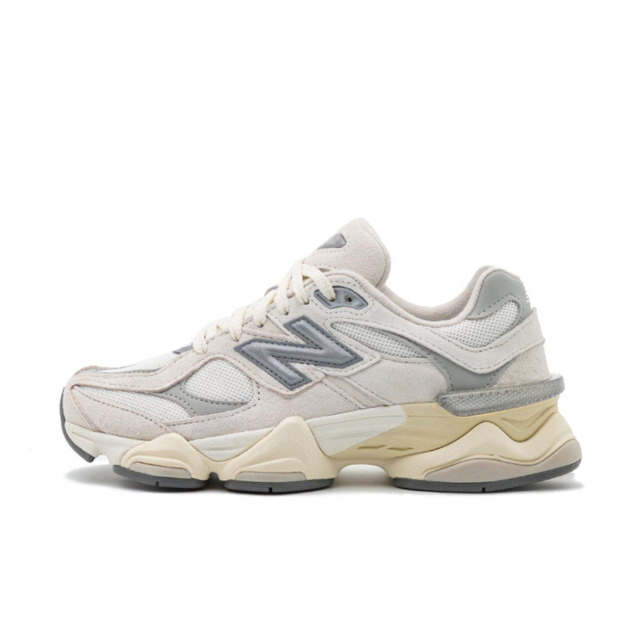 New Balance 9060 Mens Sea Salt White Sports Sneaker U9060ECA