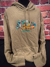 Disney Parks Lion King Mens Large Animal Kingdom Embroidered Hoodie MOS