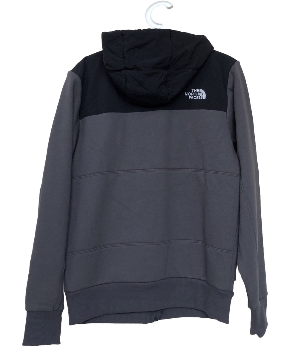 North face man winter jackets S Gray/black Hooded With Mask