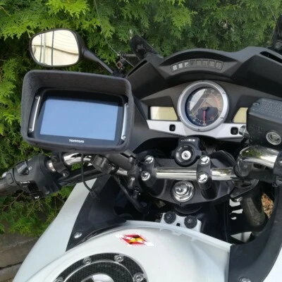 Sonnenblende Visor für TomTom Rider 400 410 500 550 450 420 Motorrad Navi - Bild 1 von 3